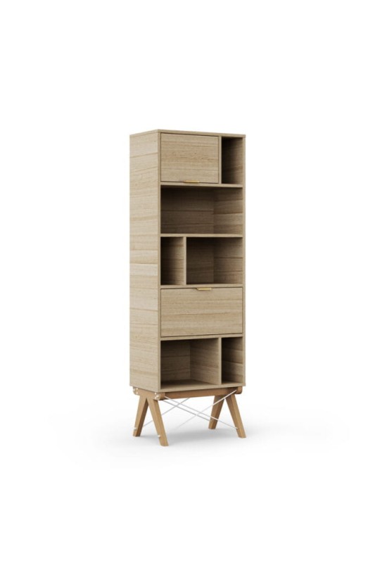Drewniany regał TALL POCKET SLIM 1.jpg