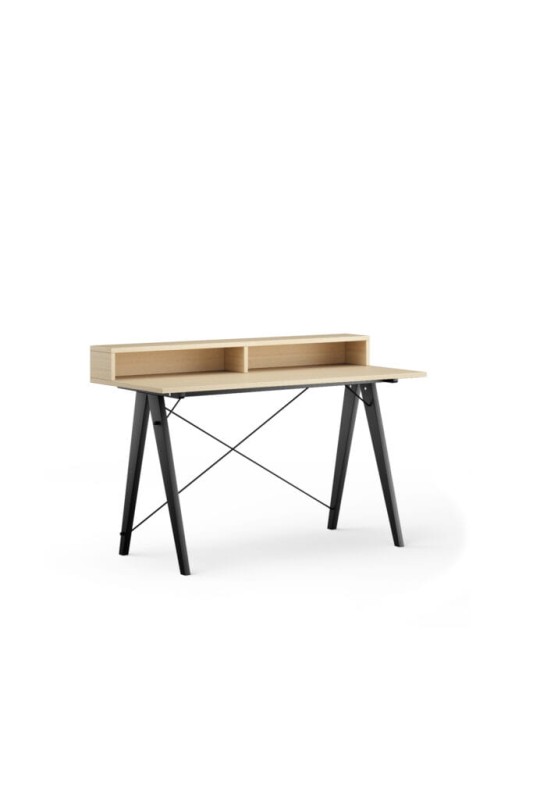 Drewniane biurko SLIM+ HORIZONTAL z poziomą nadstawką 6.jpg