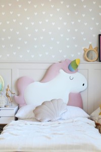 Tapicerowany zagłówek Jednorożec Unicorn 1.jpg